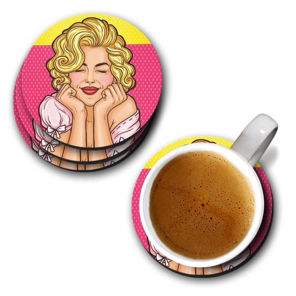 Peaceful Girl Coasters