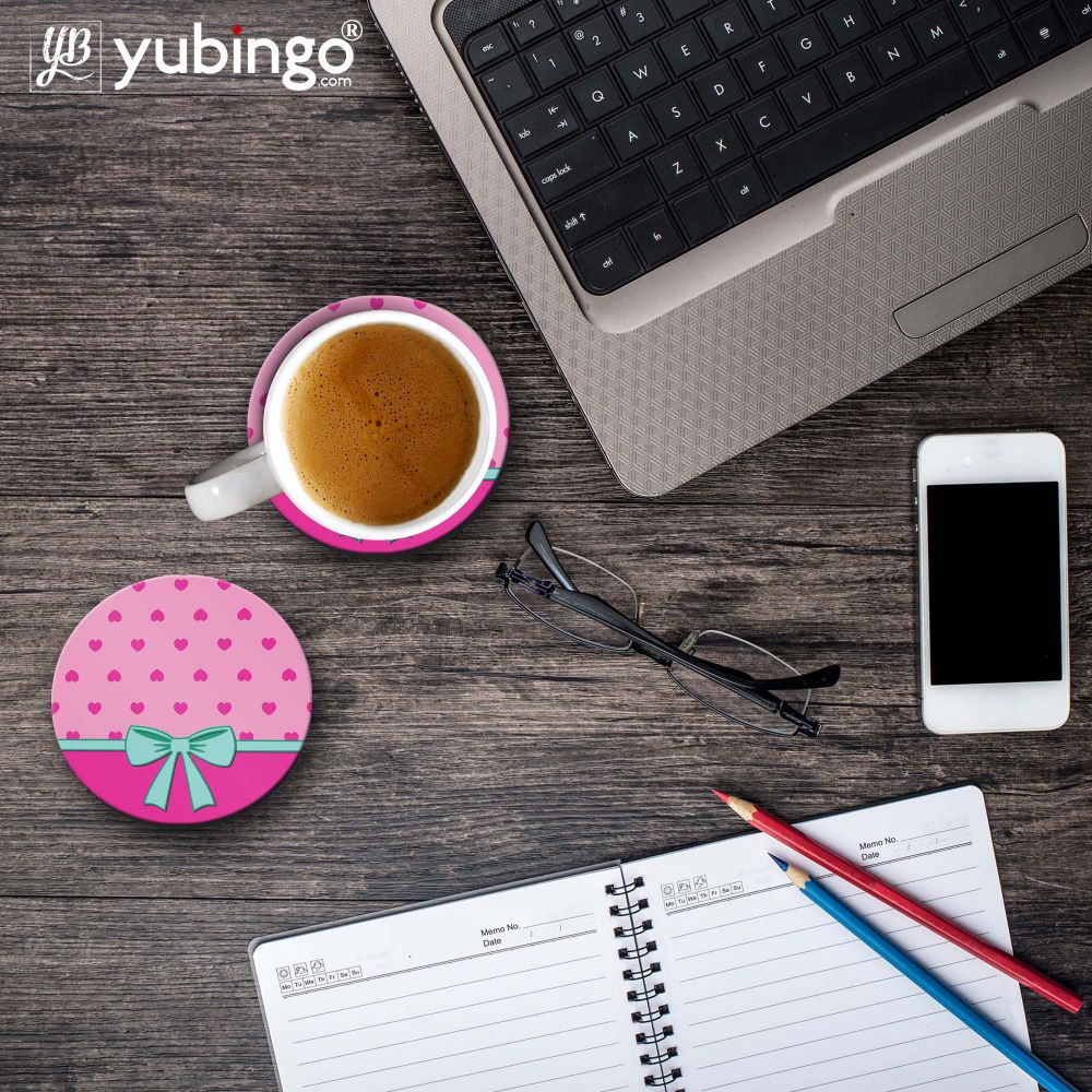 Pink Knot Coasters-Image4