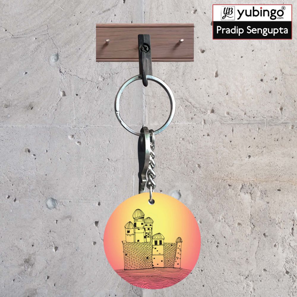 Structure Round Keychain-Image2