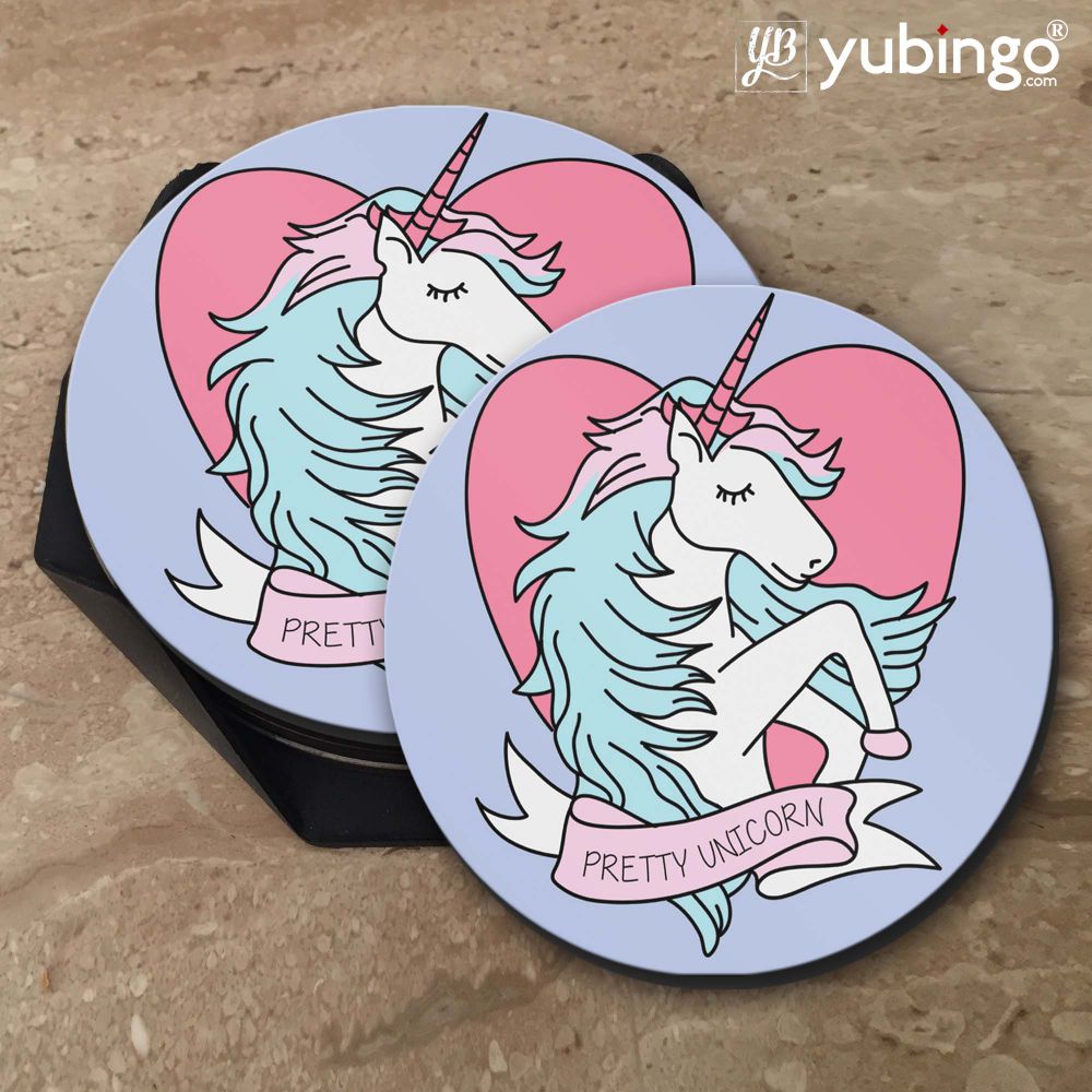 Pretty Unicorn Coasters-Image5