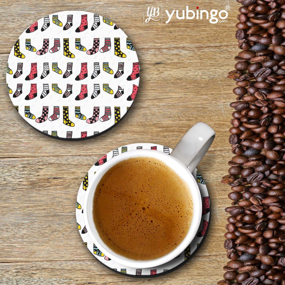 Socks Pattern Coasters-Image2