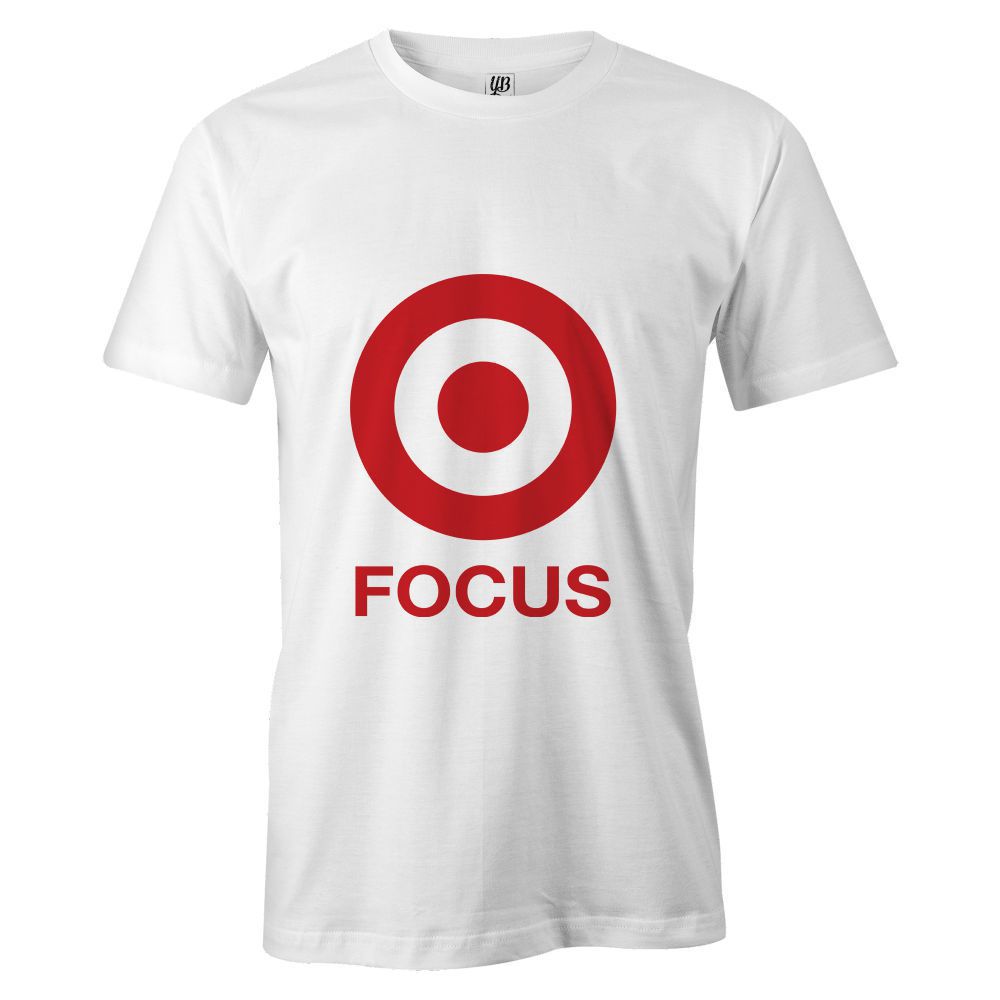 The Focus Men T-Shirt-White