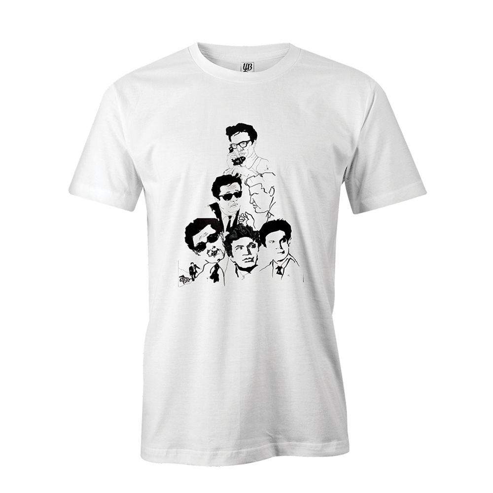 Uttam Kumar Men T-Shirt-White