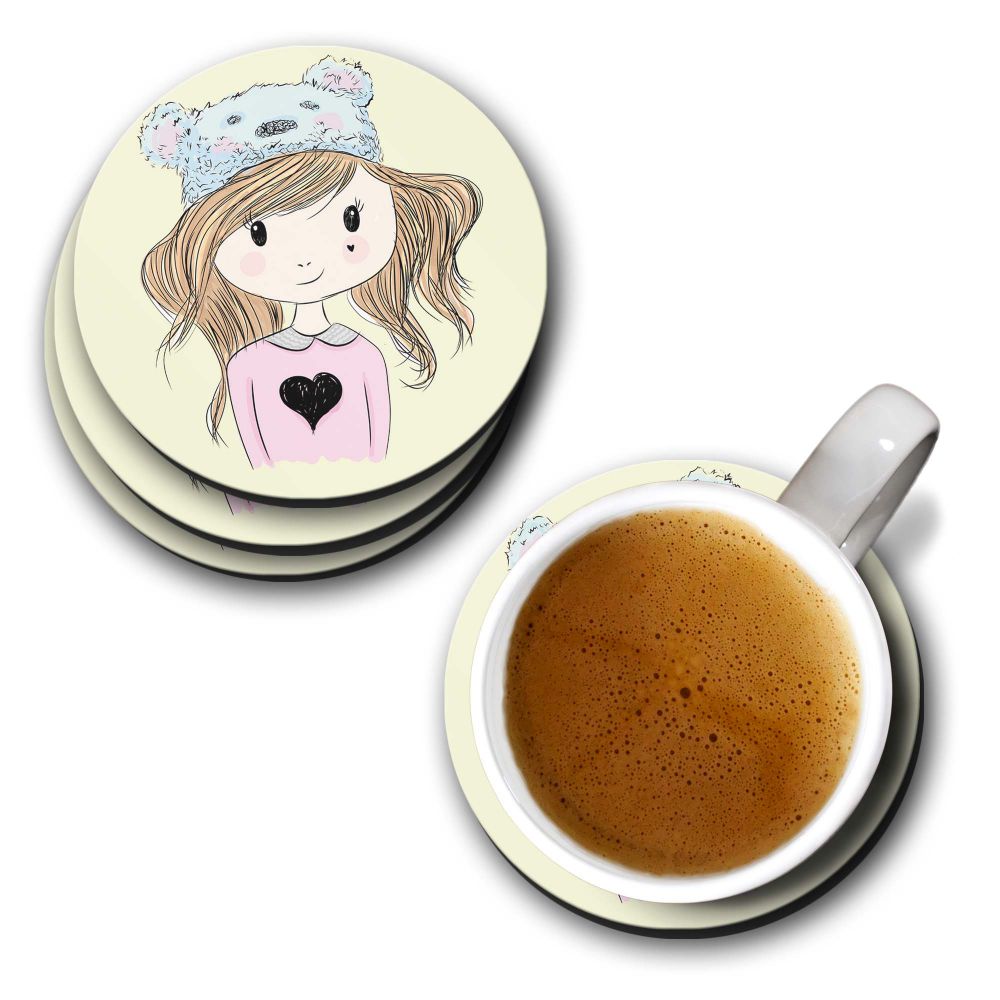 Amazing Girl Coasters