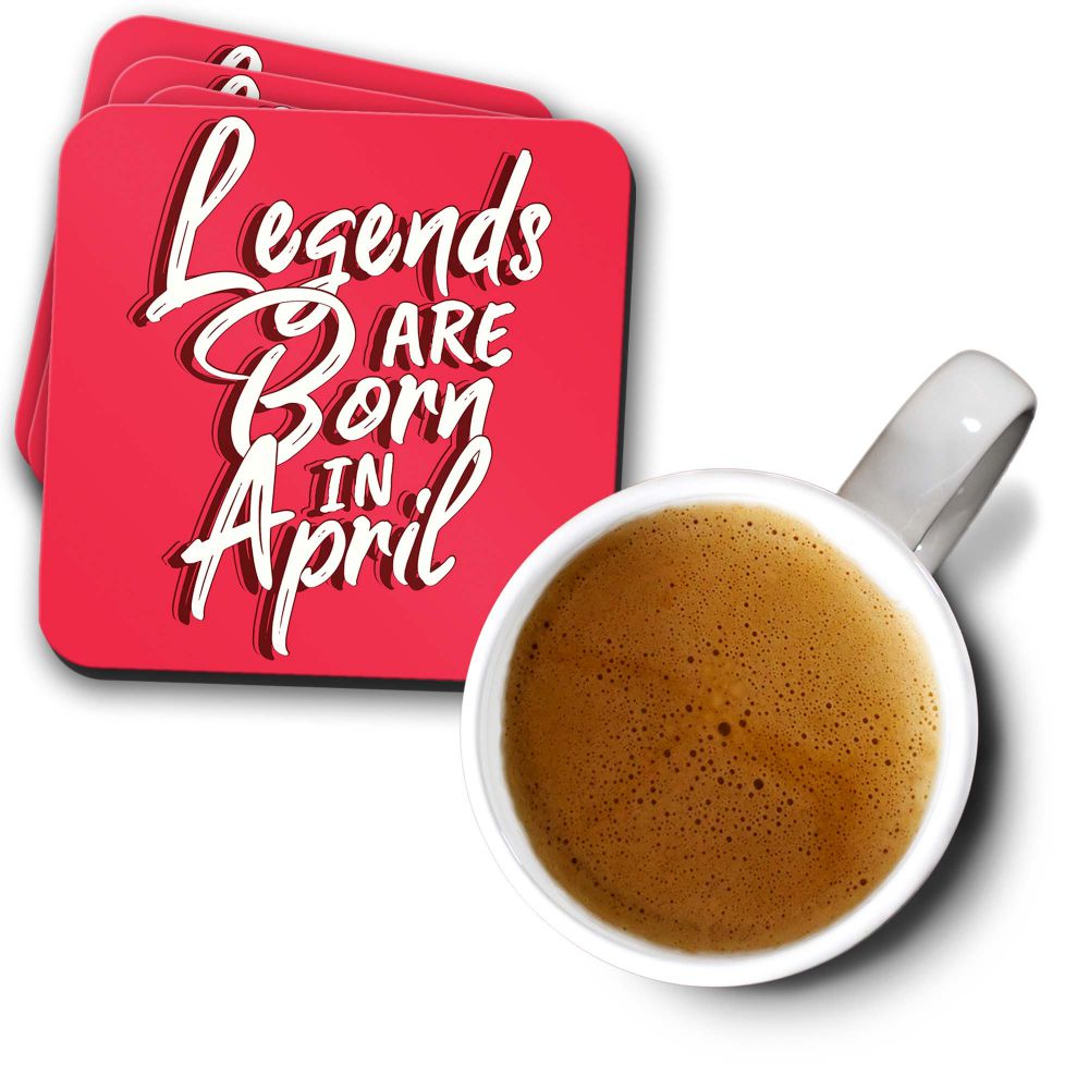 April Legends Coasters