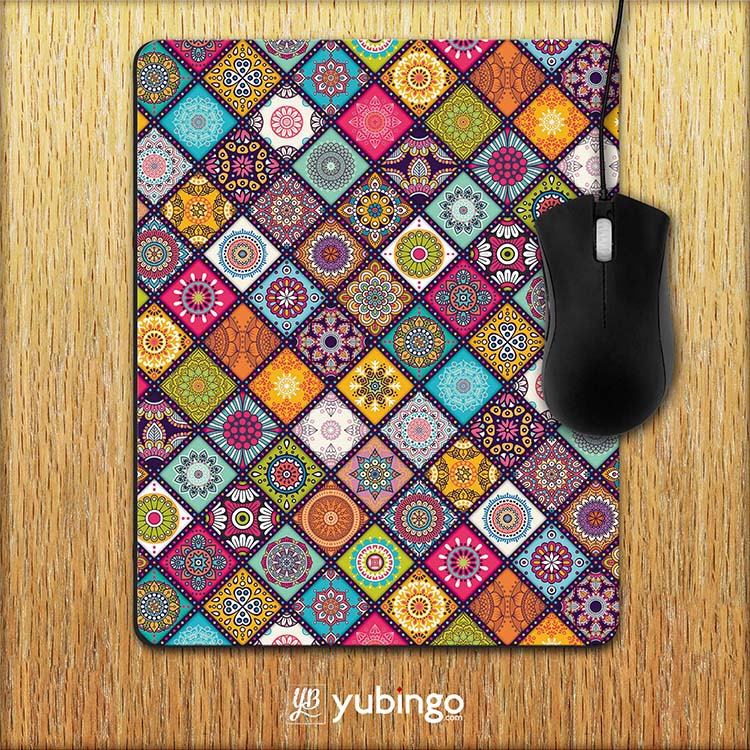 Beautiful Mandala Pattern Mouse Pad-Image2