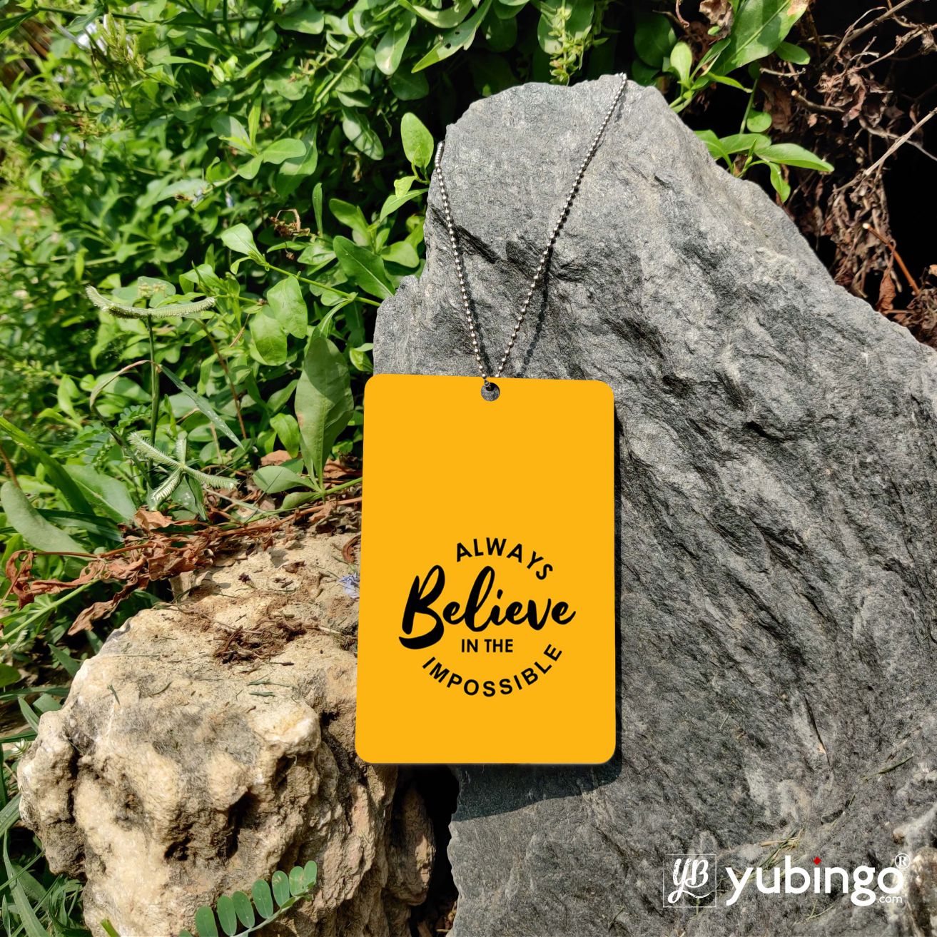 Believe In Impossible Car Hanging-Image5