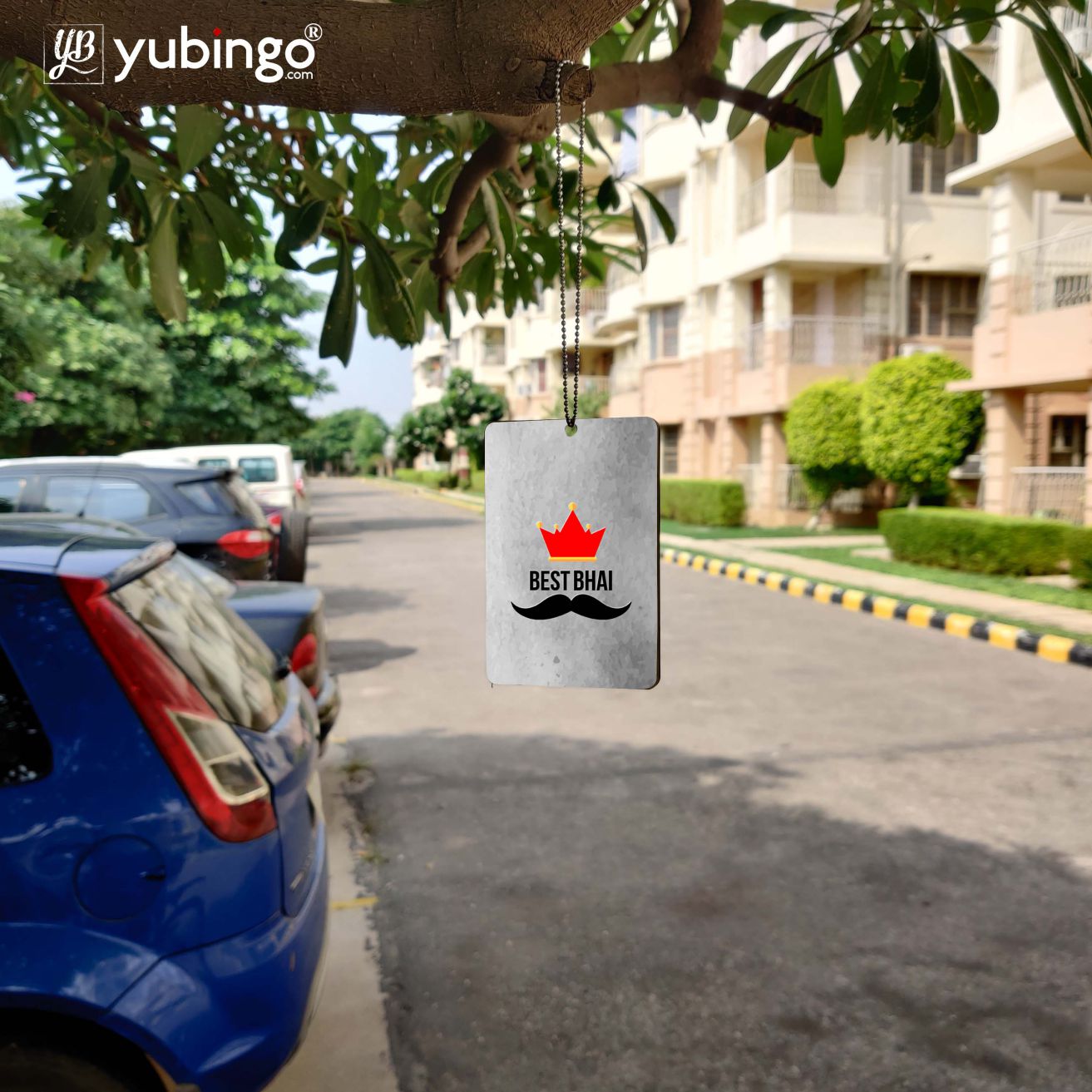 Best Bhai Car Hanging-Image4