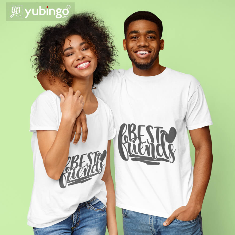 Best of Friends T-Shirt-White