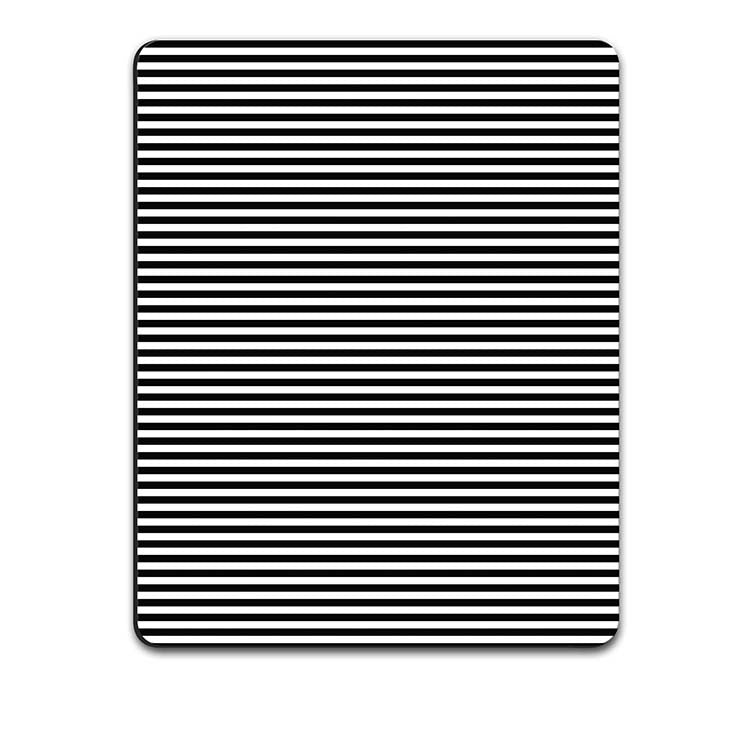 Black Stripes Mouse Pad