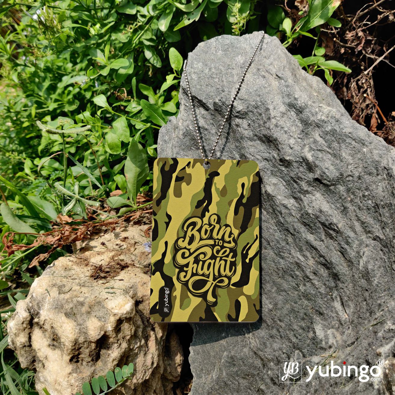 Born to Fight Car Hanging-Image5