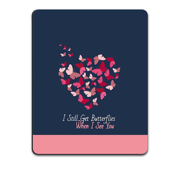 Butterflies on Seeing You Mouse Pad