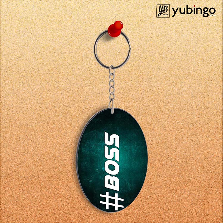 Boss Oval Key Chain-Image2