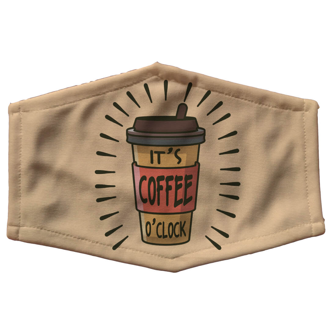 Coffee O Clock Mask