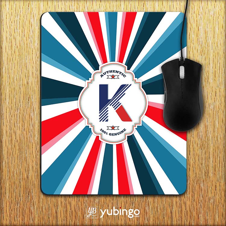 Colourful Customised Alphabet Mouse Pad-Image2