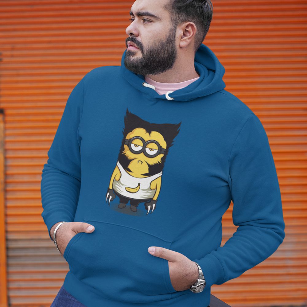 Cool Cartoon Hoodie-Royal