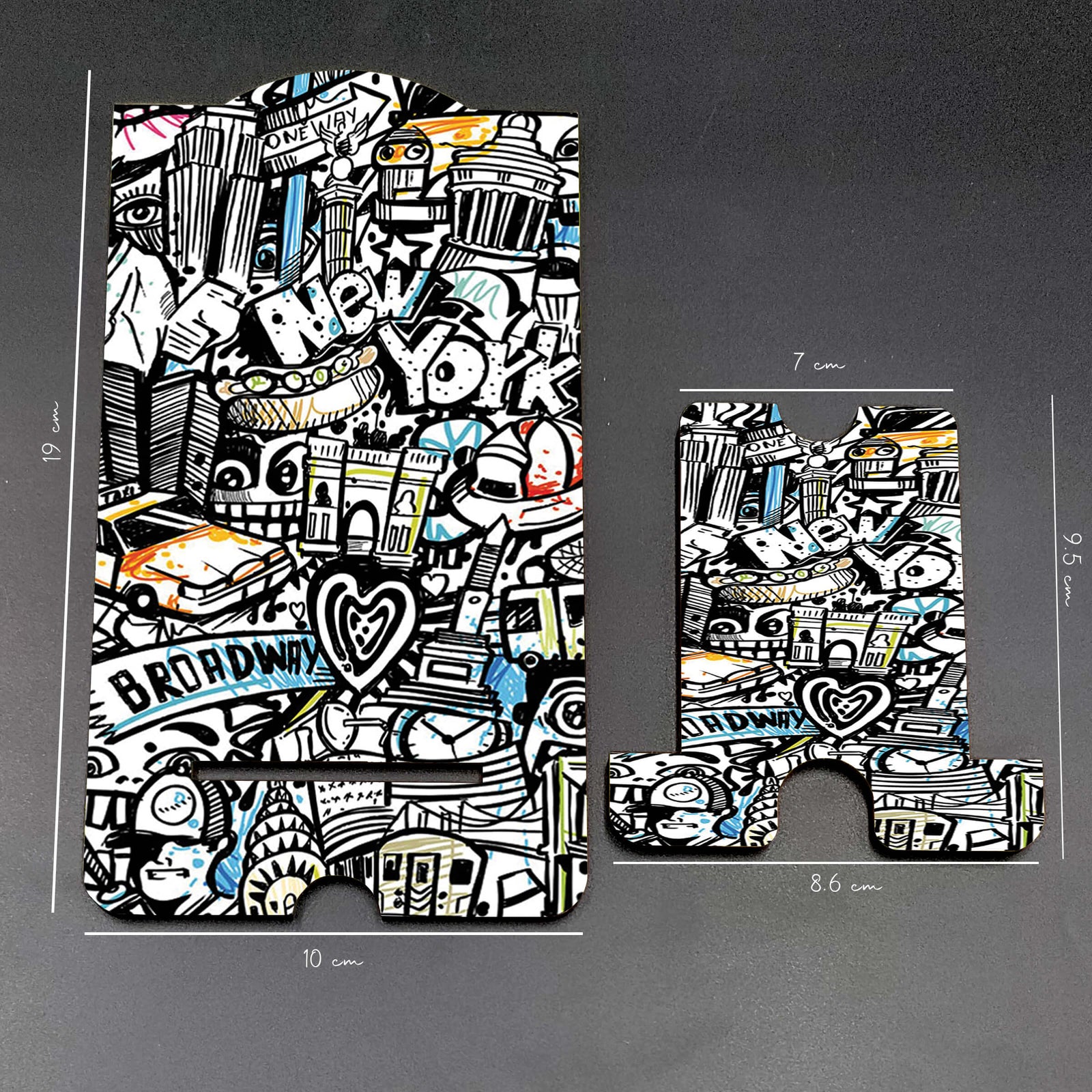 Cool Graffiti Mobile Stand-Image3