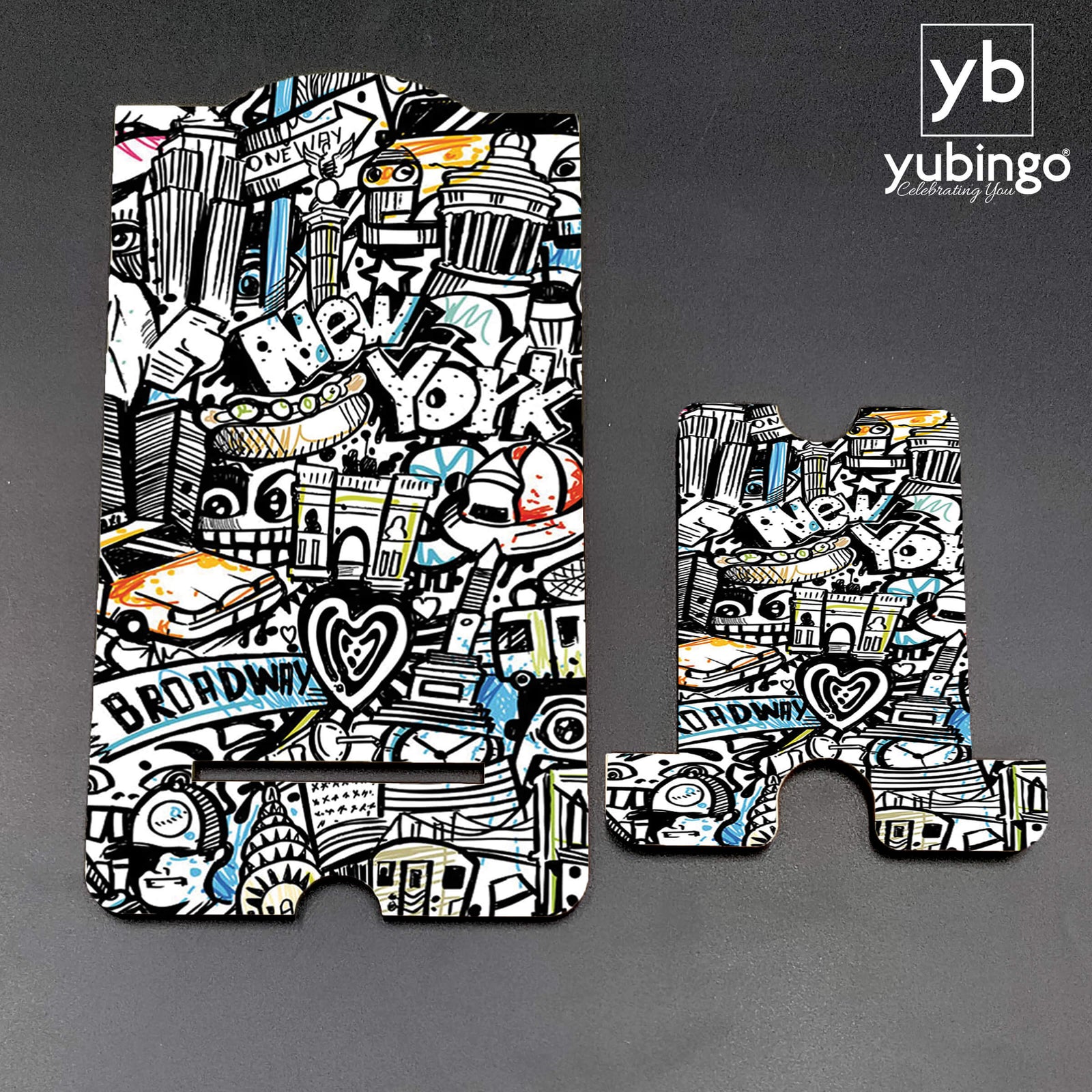 Cool Graffiti Mobile Stand-Image5