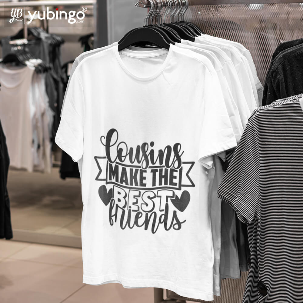 Cousins Make The Best Friends T-Shirt-White