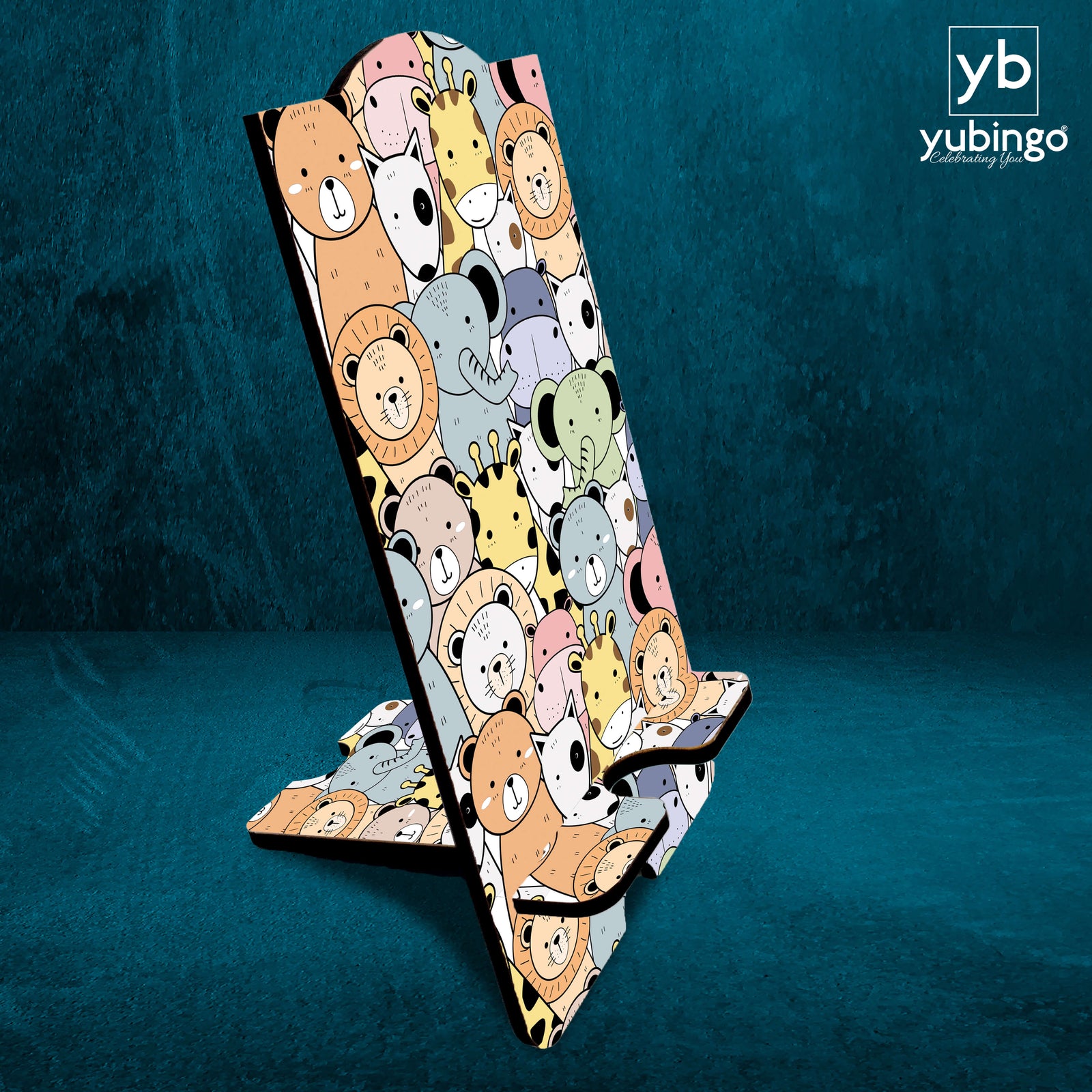 Cute Animal Overload Mobile Stand-Image4