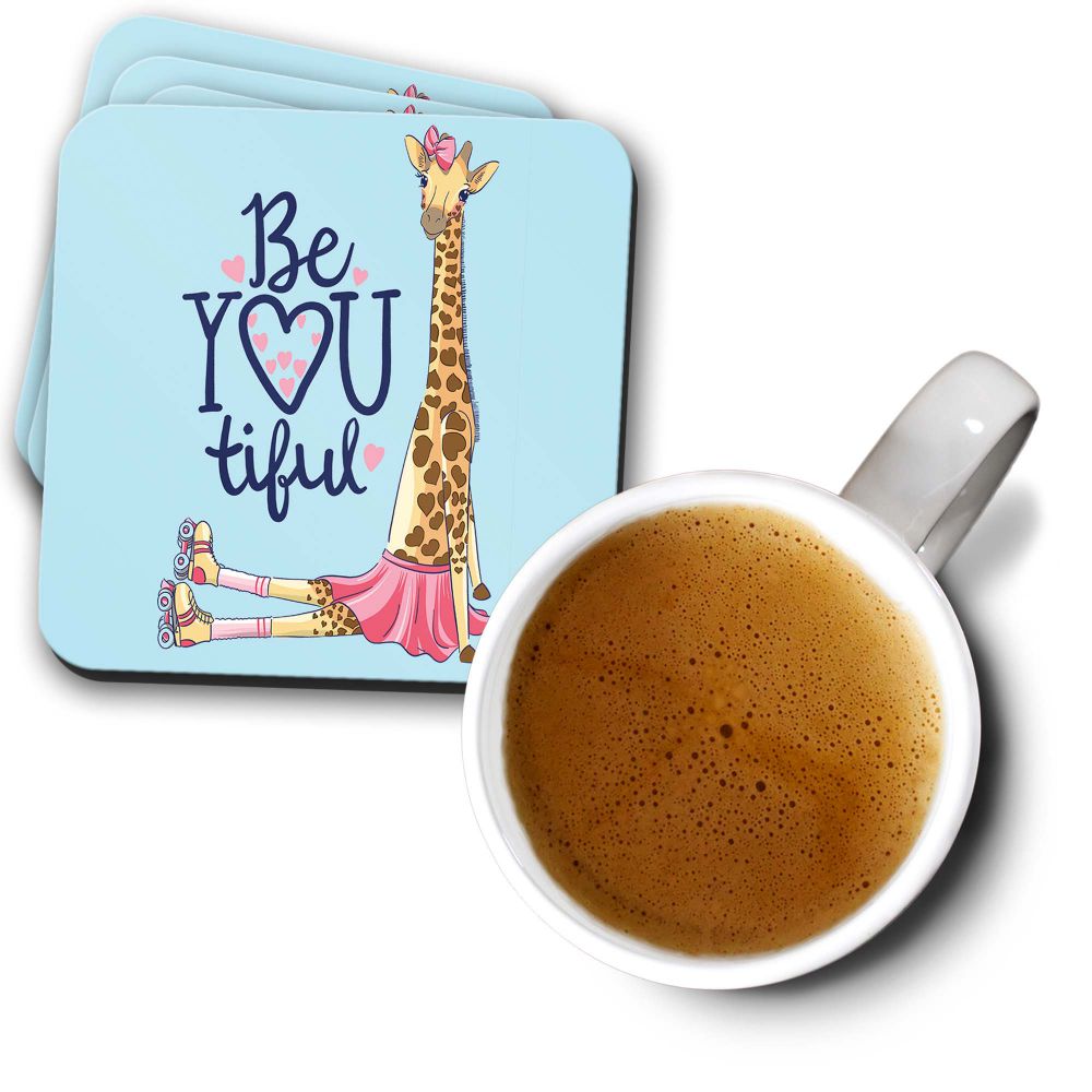 Cute Giraffe Coasters