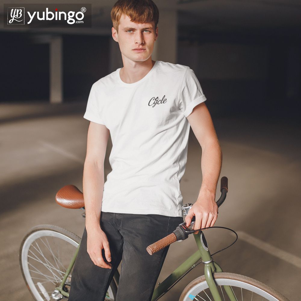 Cycle Love T-Shirt-White