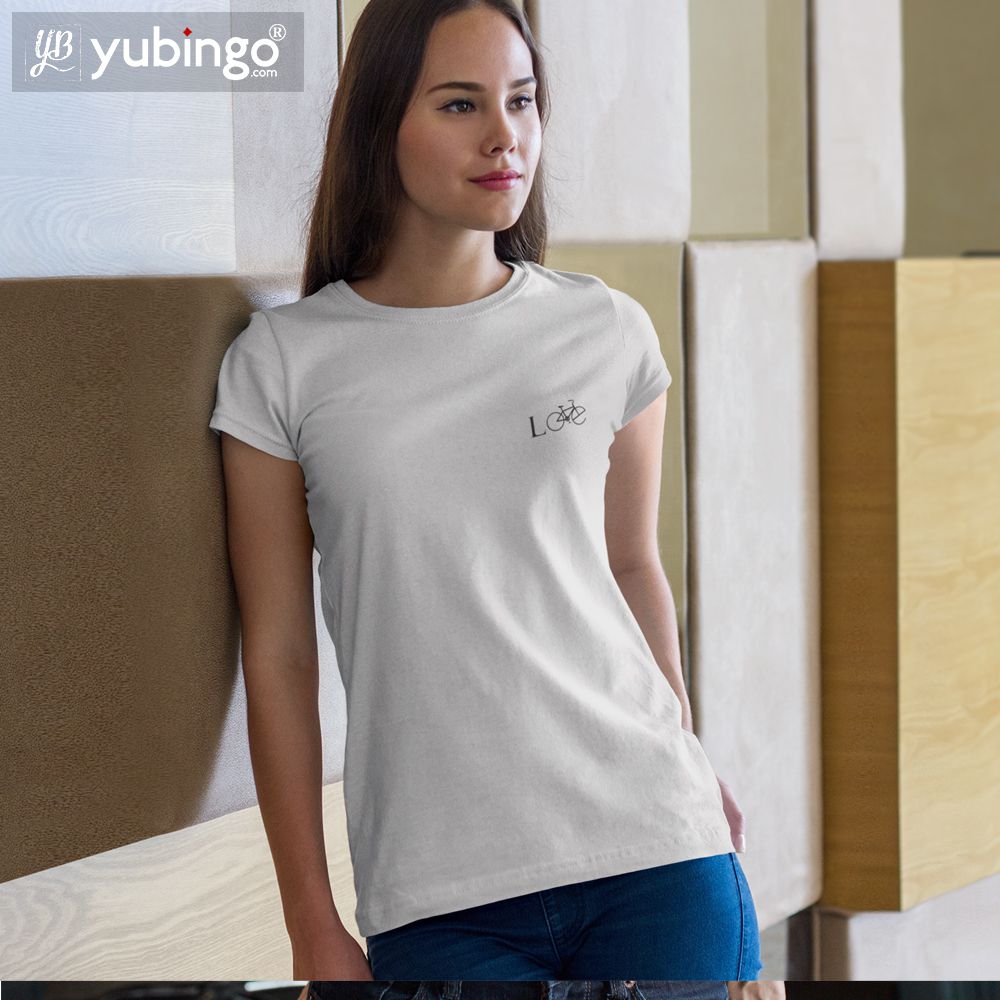 Cycling Love T-Shirt-White