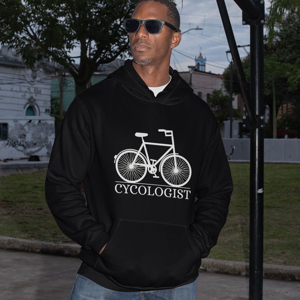 Cycologist Hoodie-Black