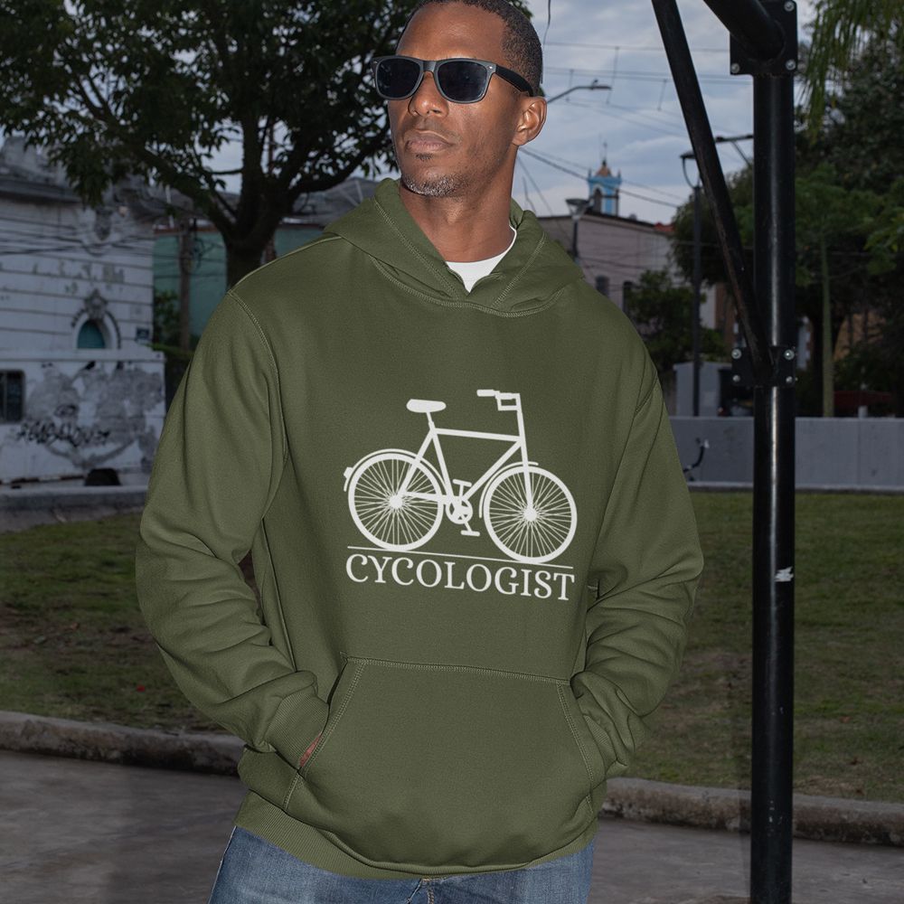 Cycologist Hoodie-Olive