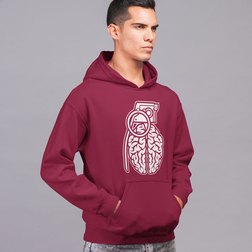 Difference Maker Hoodie-Maroon