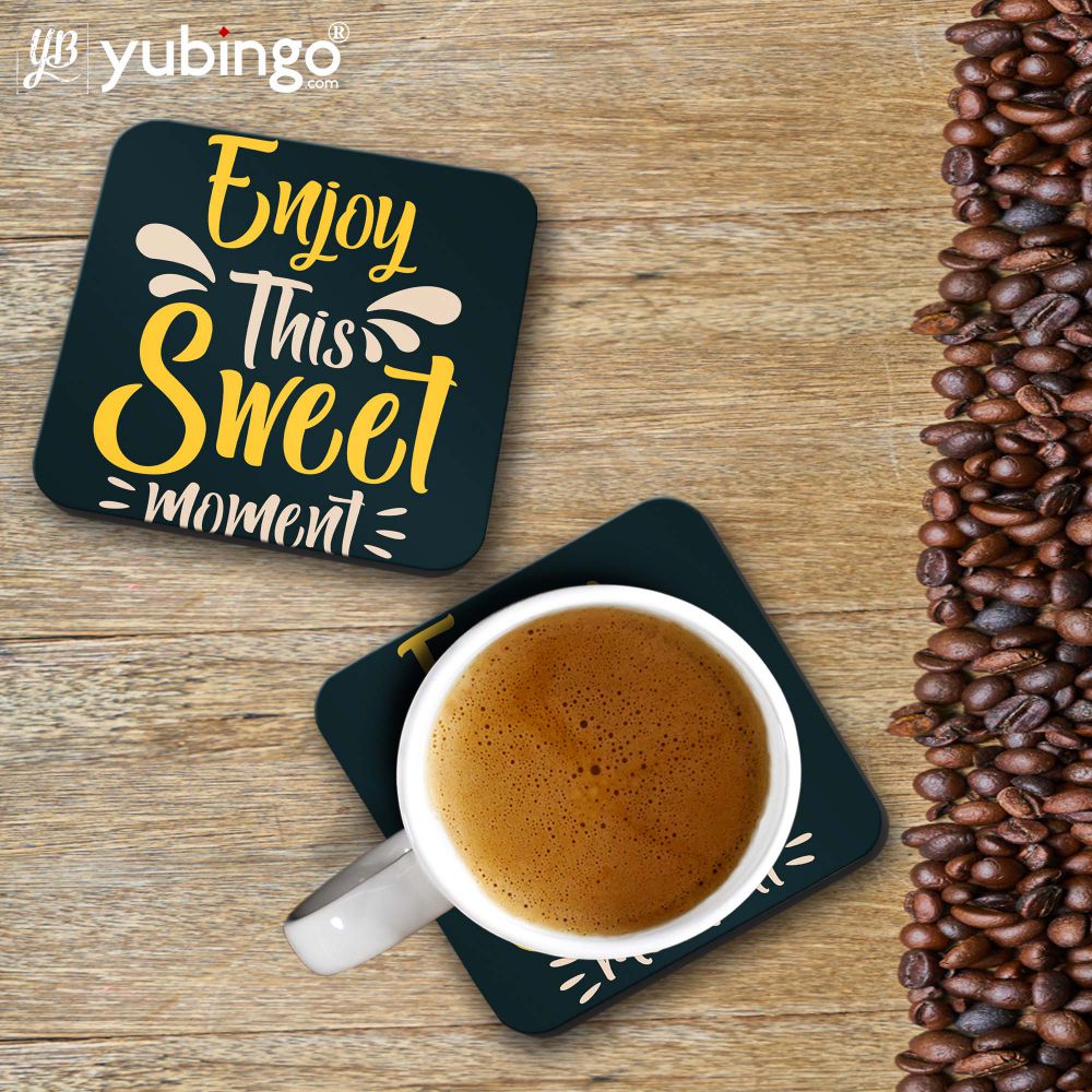 Enjoy This Sweet Moment Coasters-Image4