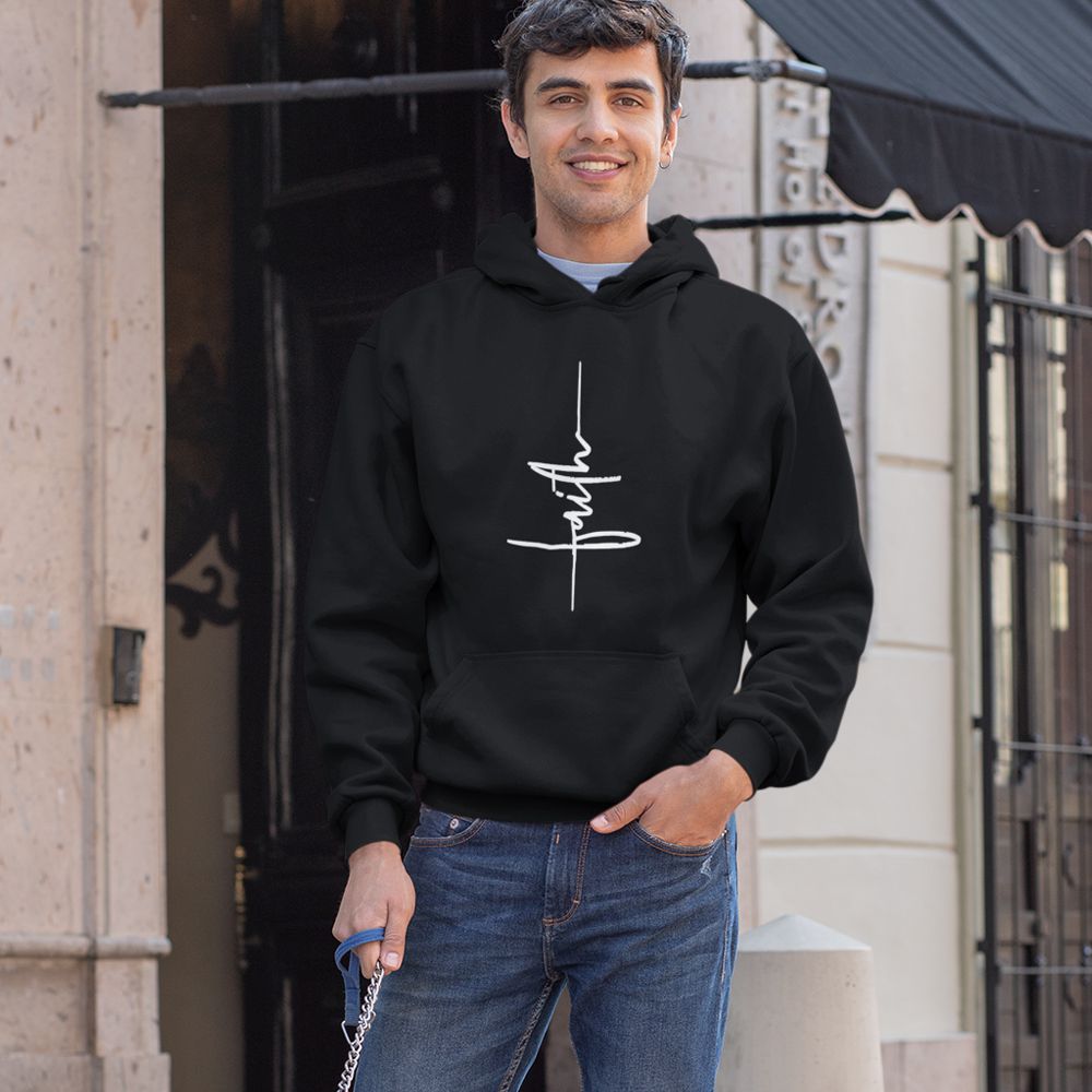 Faith Hoodie-Black