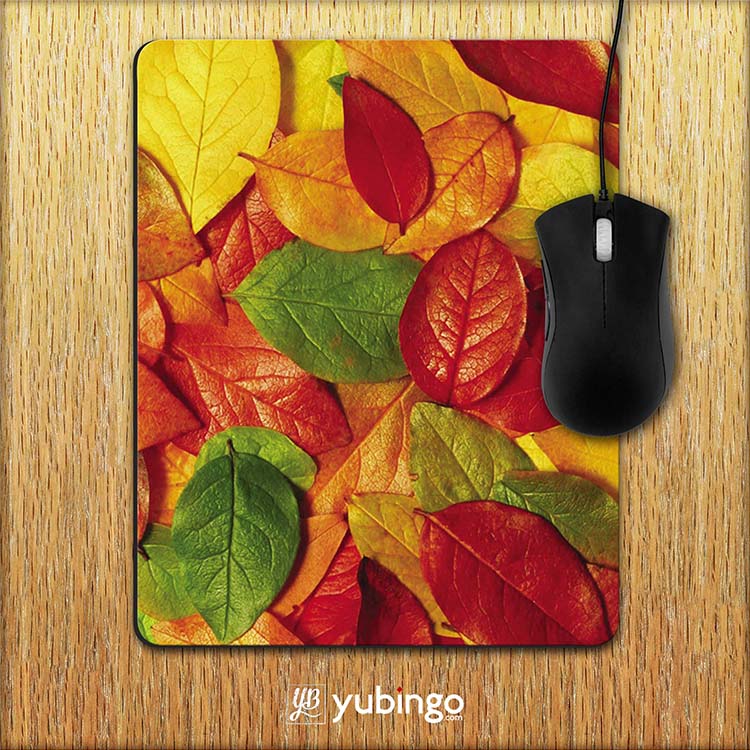 Fallen Leaves Mouse Pad-Image2