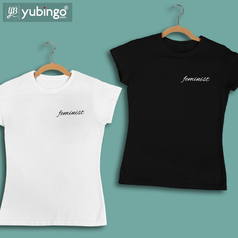 Feminist T-Shirt-White