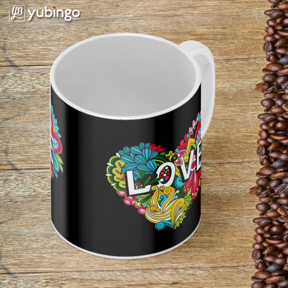 Flowery Love Coffee Mug-Image4