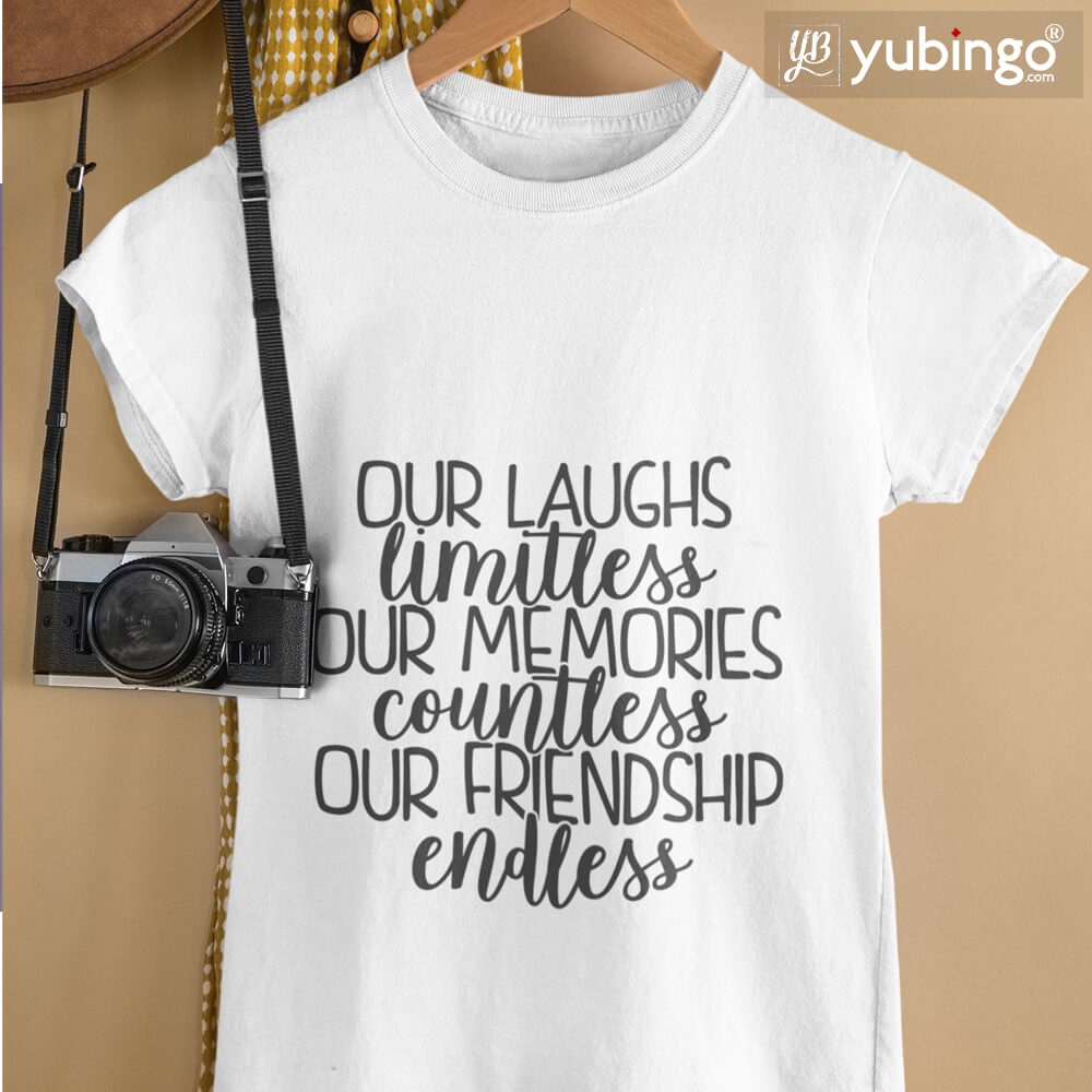 Friendship Is Endless T-Shirt-White