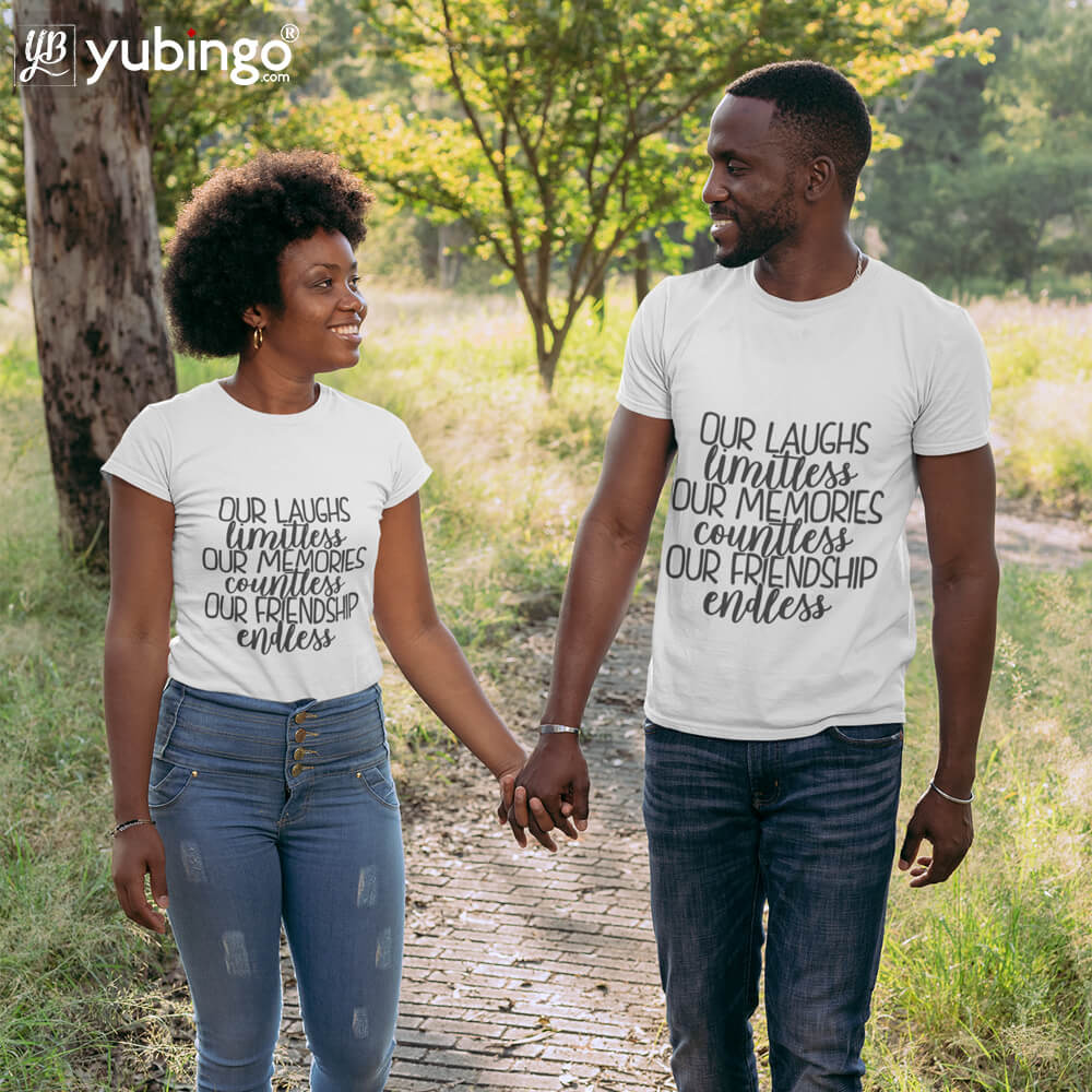 Friendship Is Endless T-Shirt-White