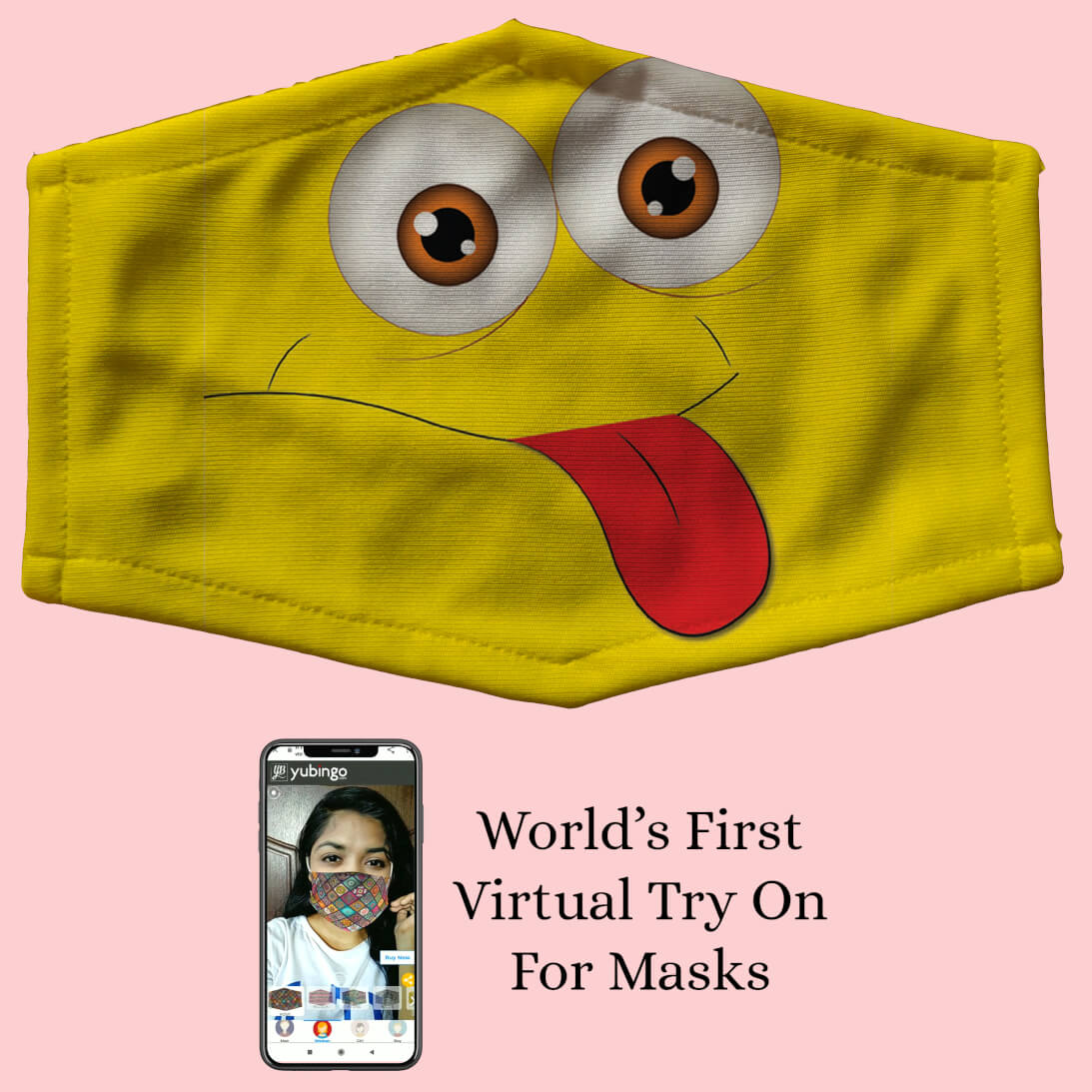 Funny Smiley Mask