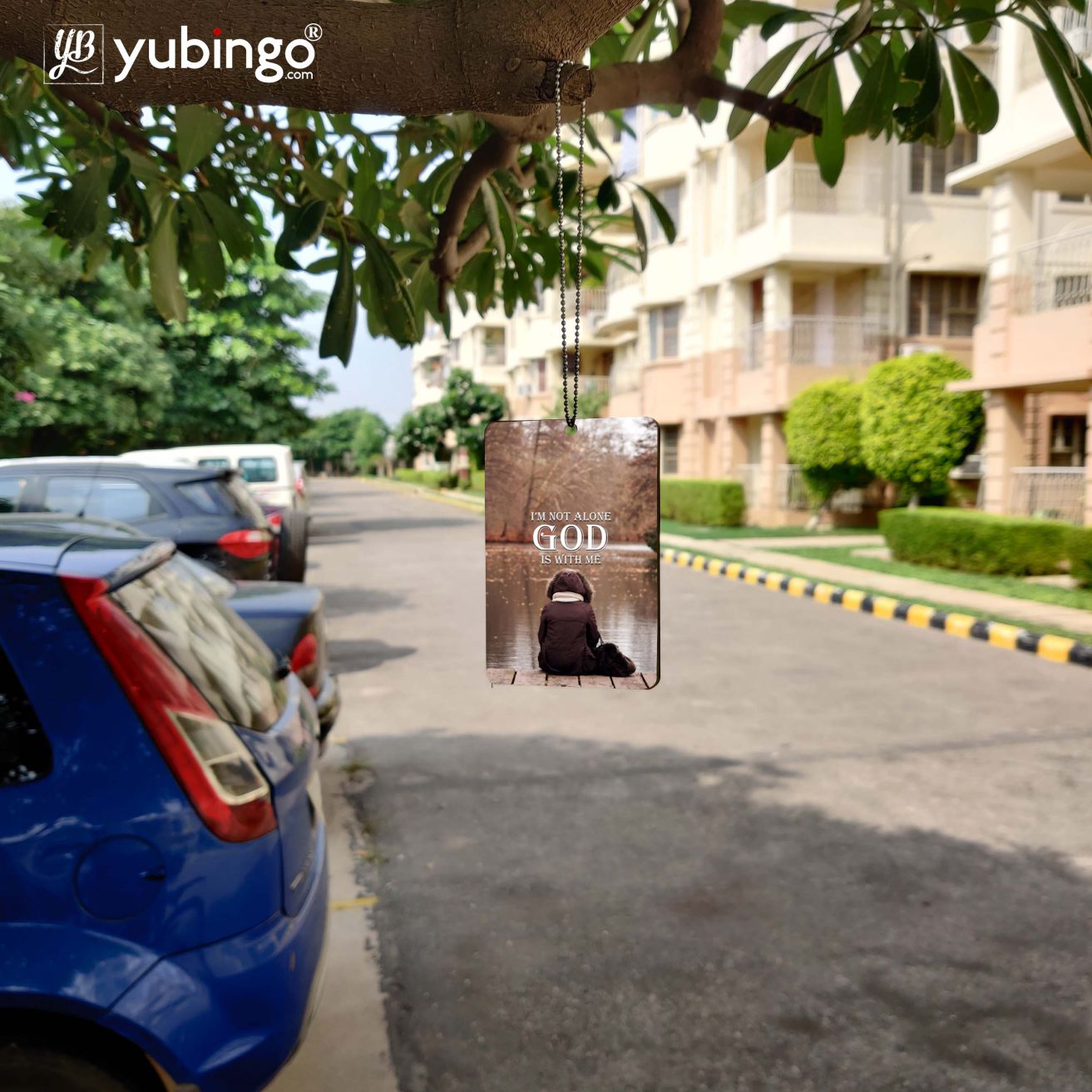 God is with Me Car Hanging-Image4