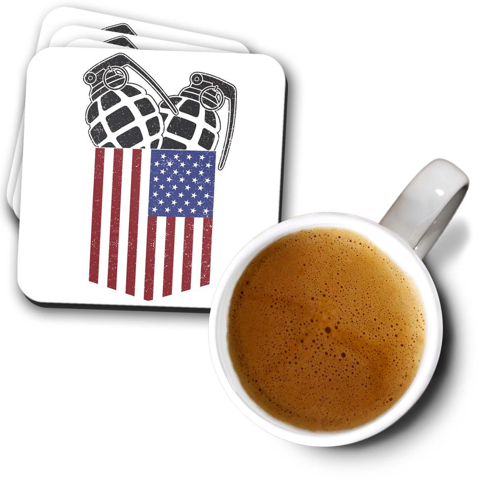 Grenades Coasters