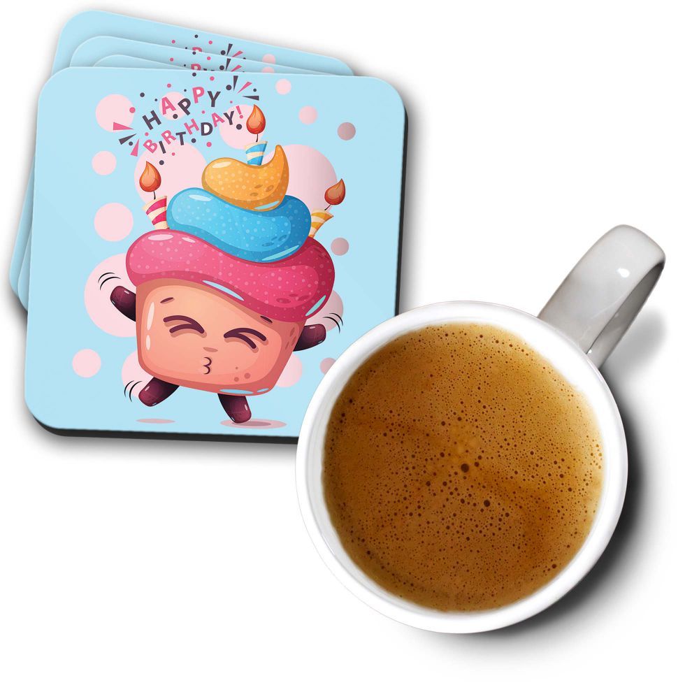 Happy Birthday Coasters