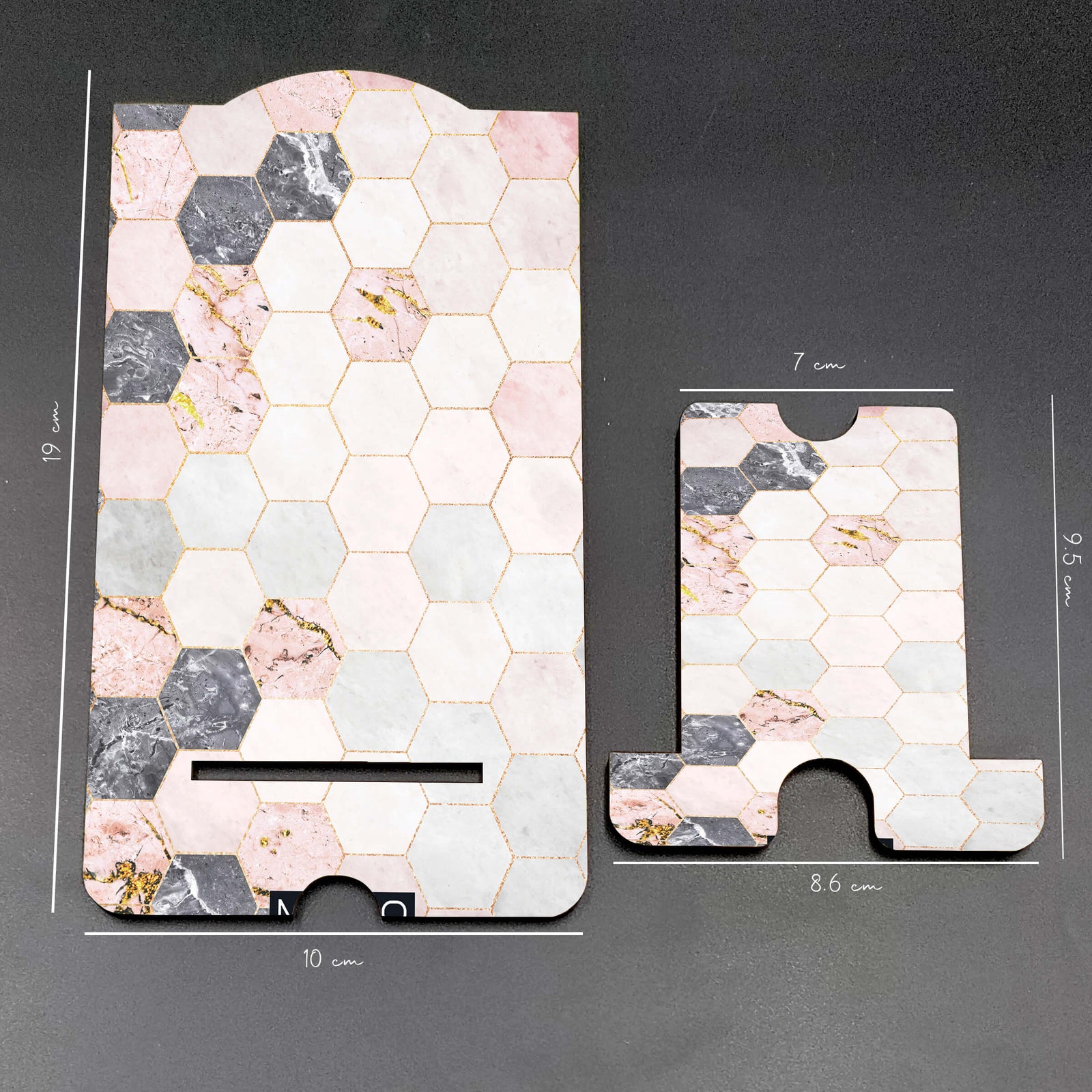 Hexagon Marbles Mobile Stand-Image3