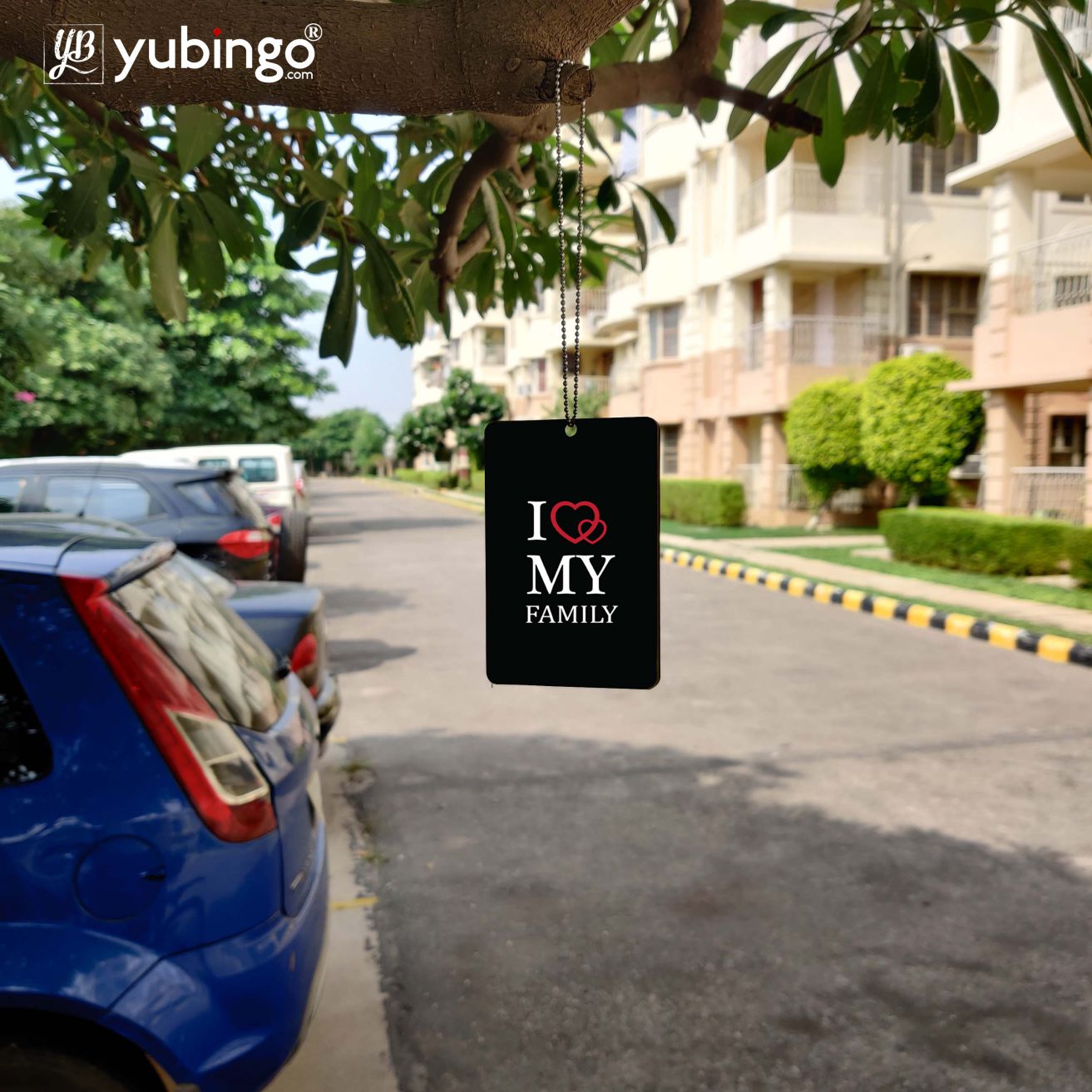 I Love My Family Car Hanging-Image4