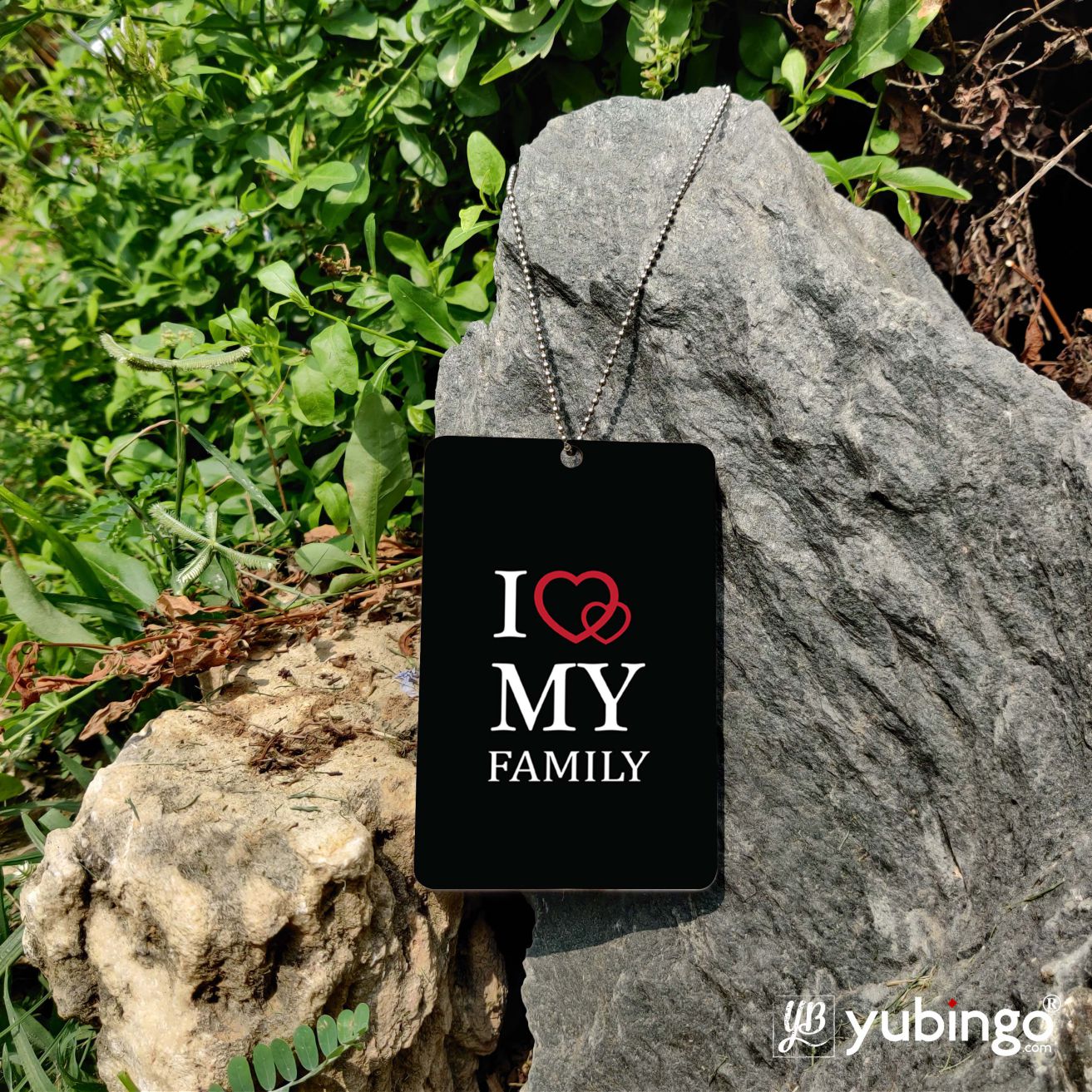 I Love My Family Car Hanging-Image5