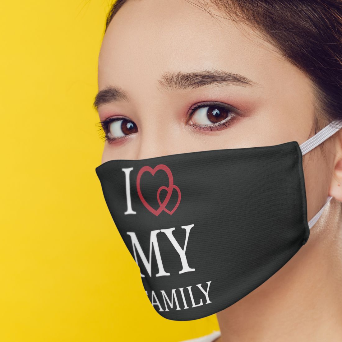 I Love My Family Mask-Image3