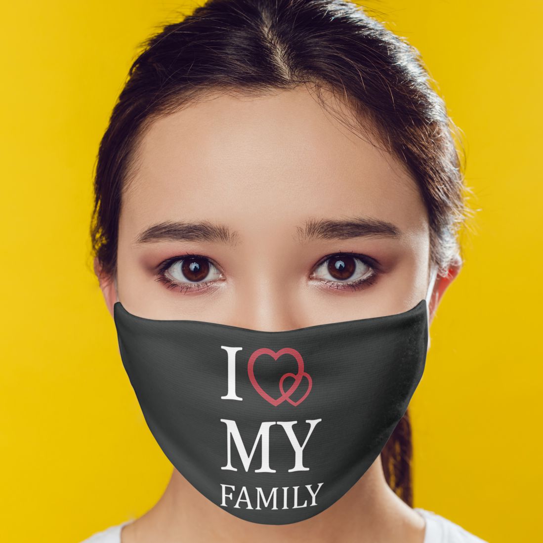 I Love My Family Mask-Image4