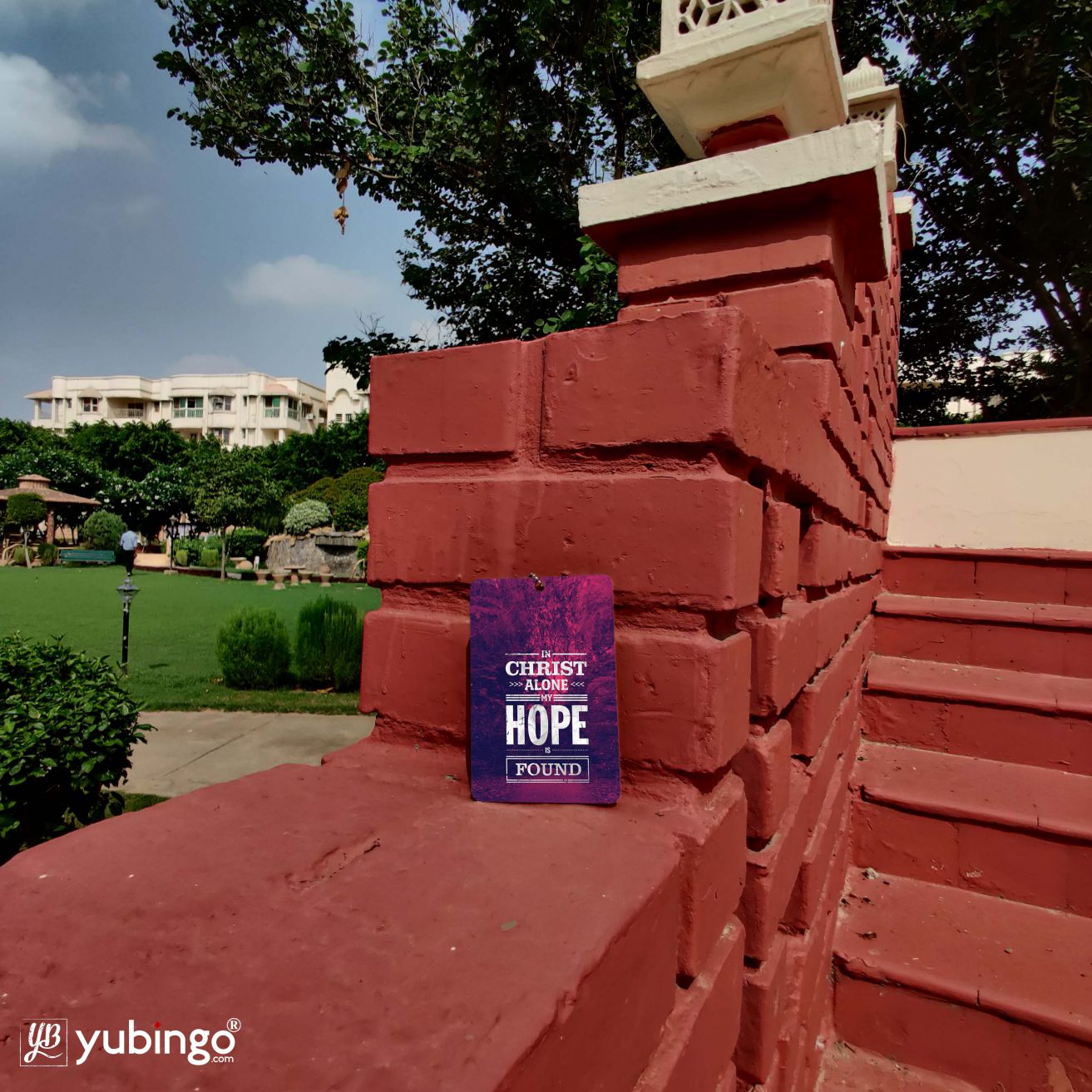 In Christ I Find Hope Car Hanging-Image3