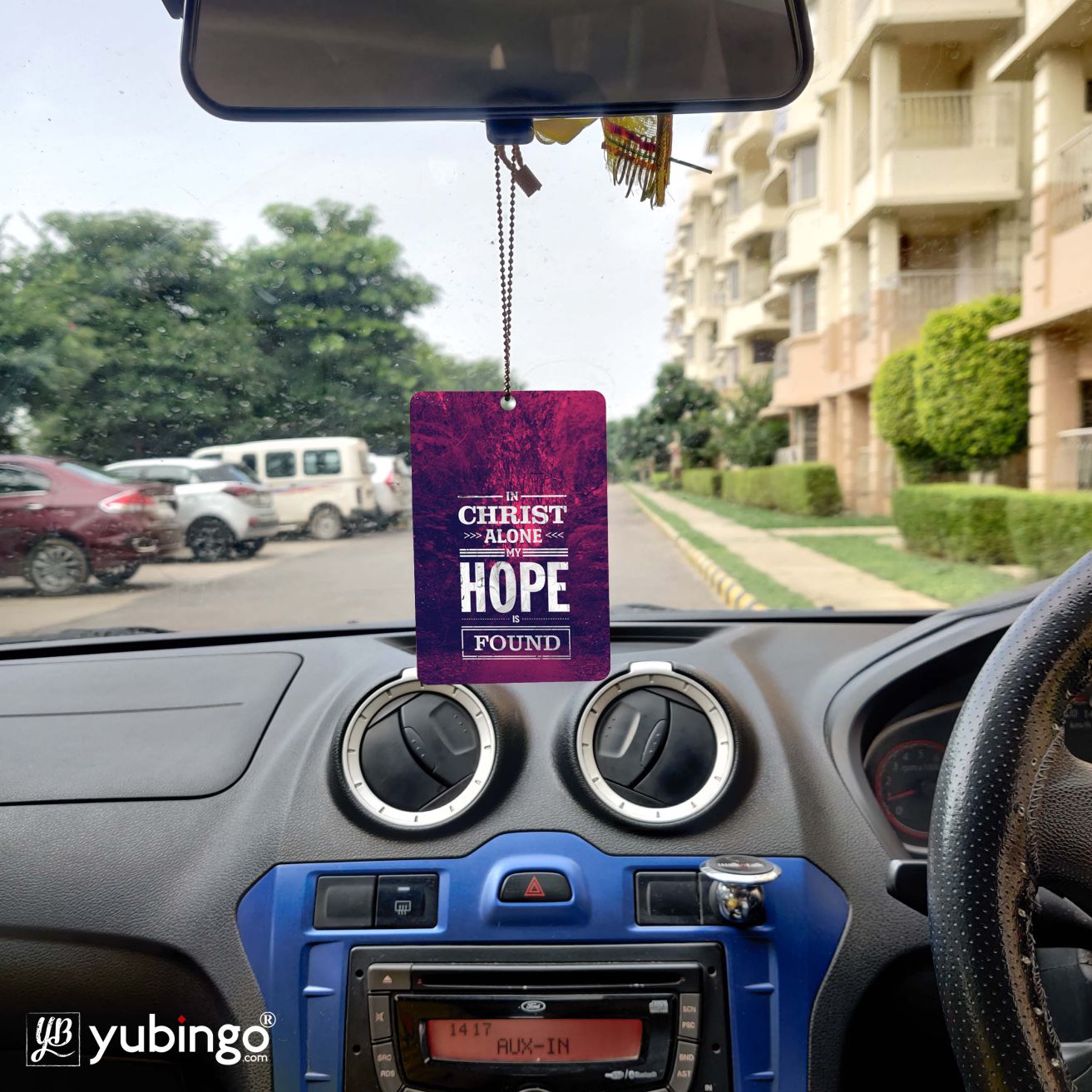 In Christ I Find Hope Car Hanging-Image6