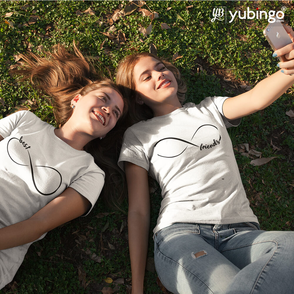 Infinitely Best Friends T-Shirt-White