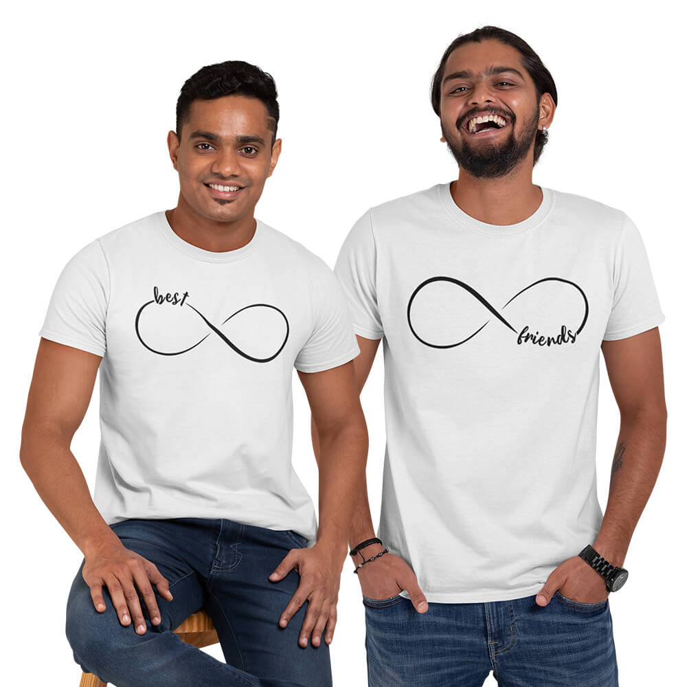 Infinitely Best Friends T-Shirt-White